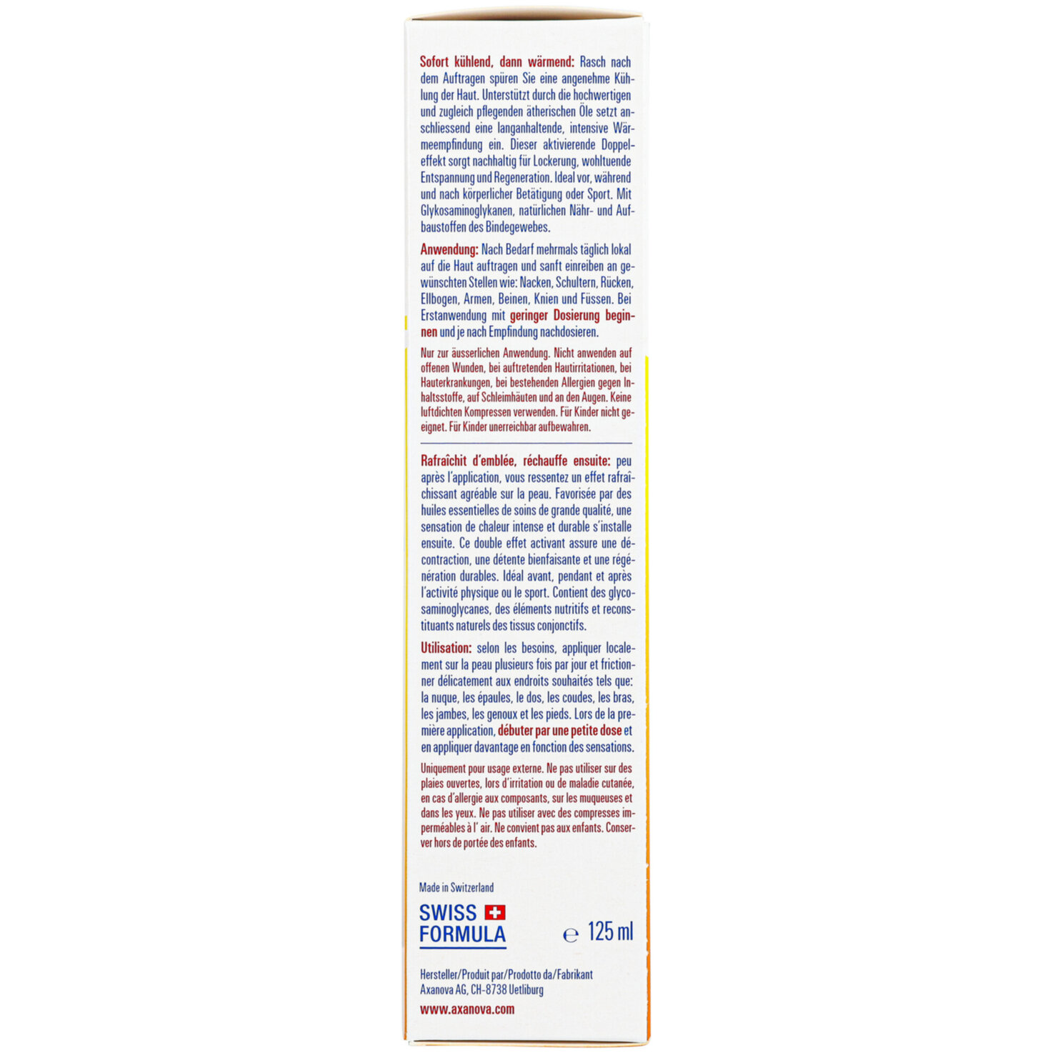 Axanova Activ Gel