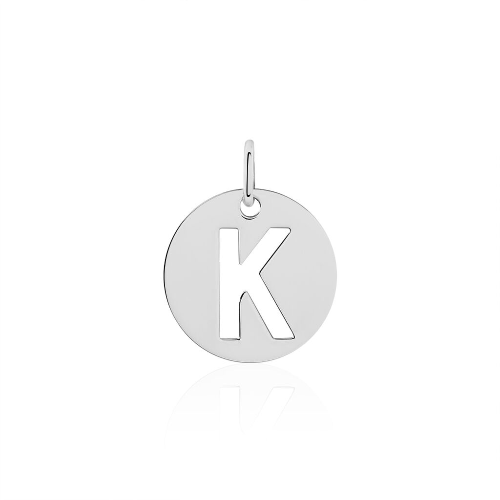 Pendentif Elio K Argent Blanc