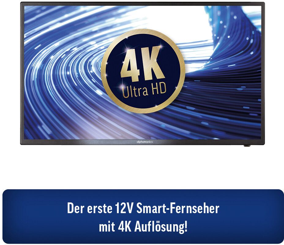 Alphatronics SLA-32 W 4K LED Smart televisie