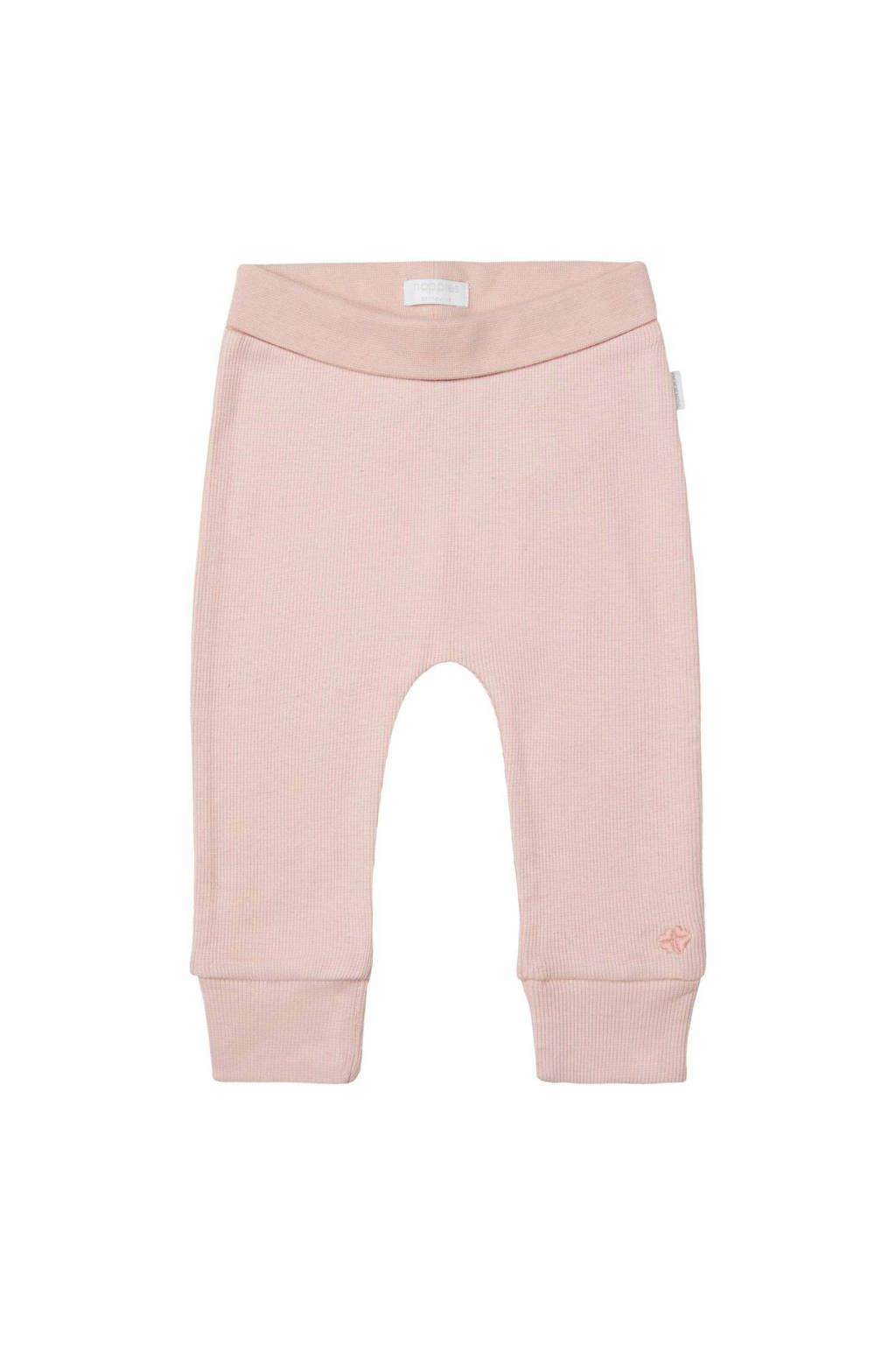Noppies baby regular fit broek Naura met katoen lichtroze