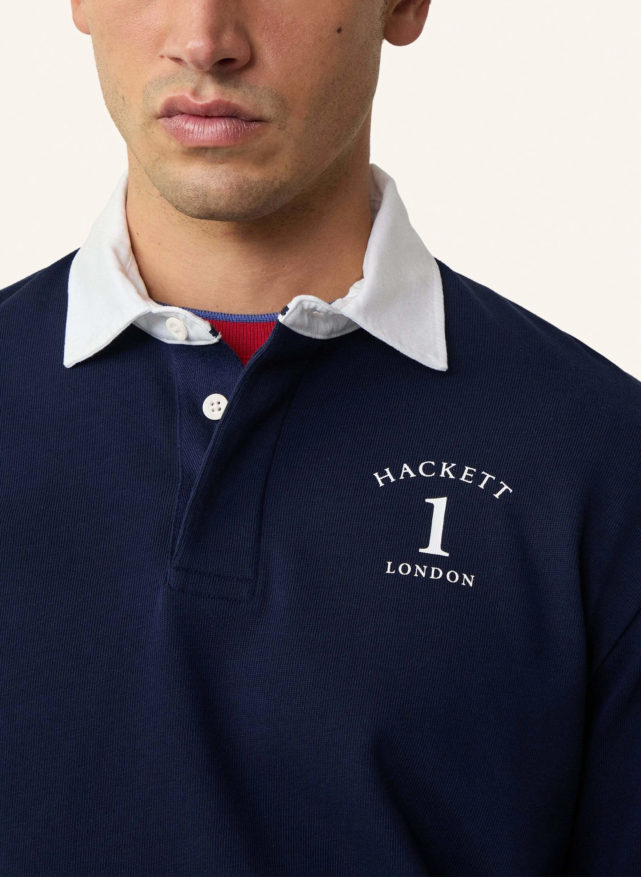 HACKETT LONDON Poloshirt HERITAGE ESS RUGBY