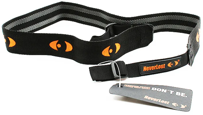 Never Lost Våpenreim Universal Black/Orange