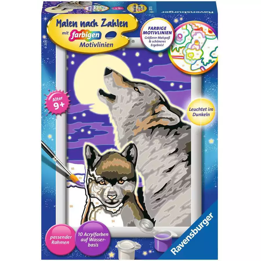 Ravensburger Mystische Wölfe bunt