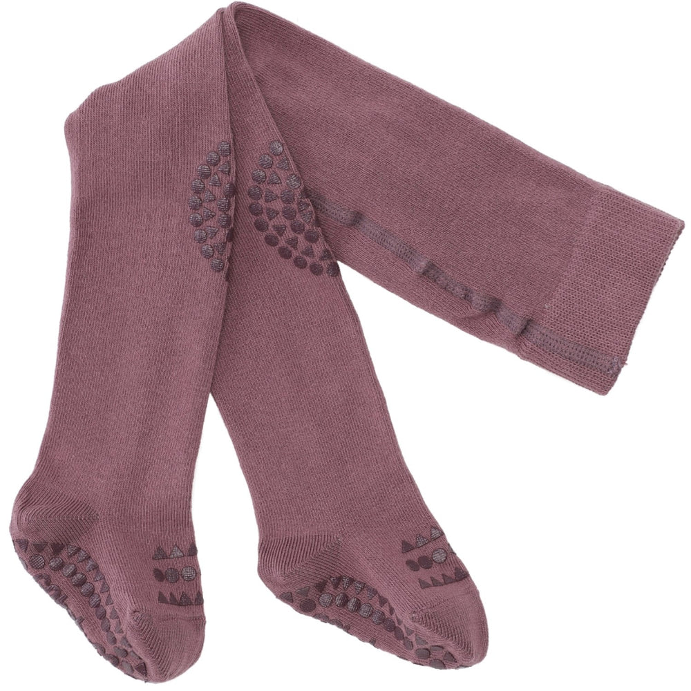 Køb Gobabygo Misty Plum Crawling Strømpebukser Bambus