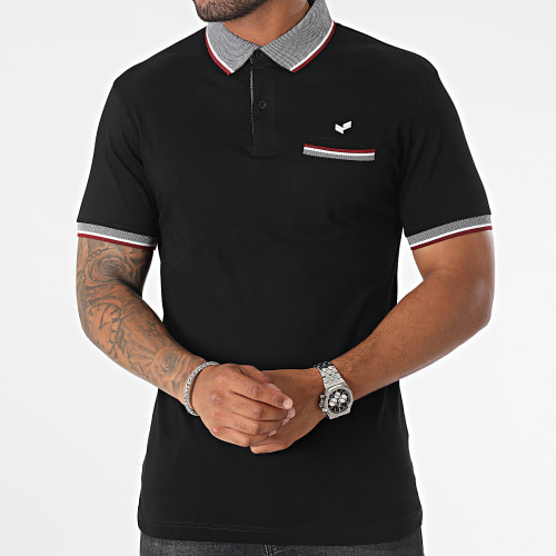 Polo Manches Courtes Rafa Noir