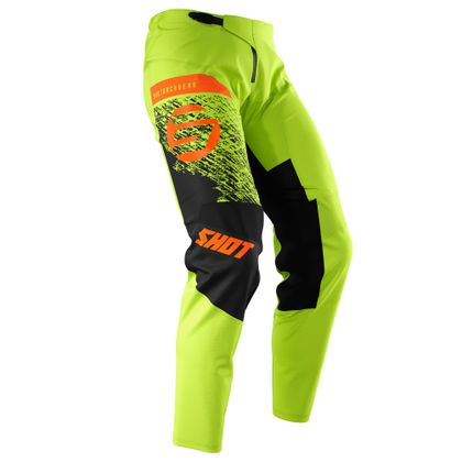 Pantalon cross Shot DEVO KID ROLL - GREEN ORANGE - Vert / Orange