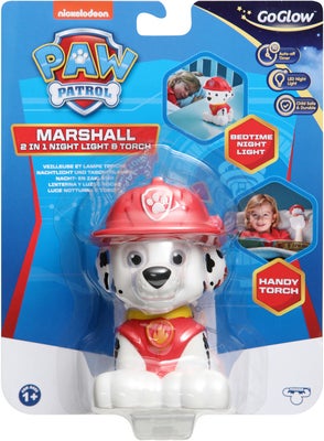 Paw Patrol Nattlampe og Lommelykt, Hvit