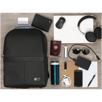 Viquel E-Zip - Sac à dos antivol pour ordinateur portable 15,6