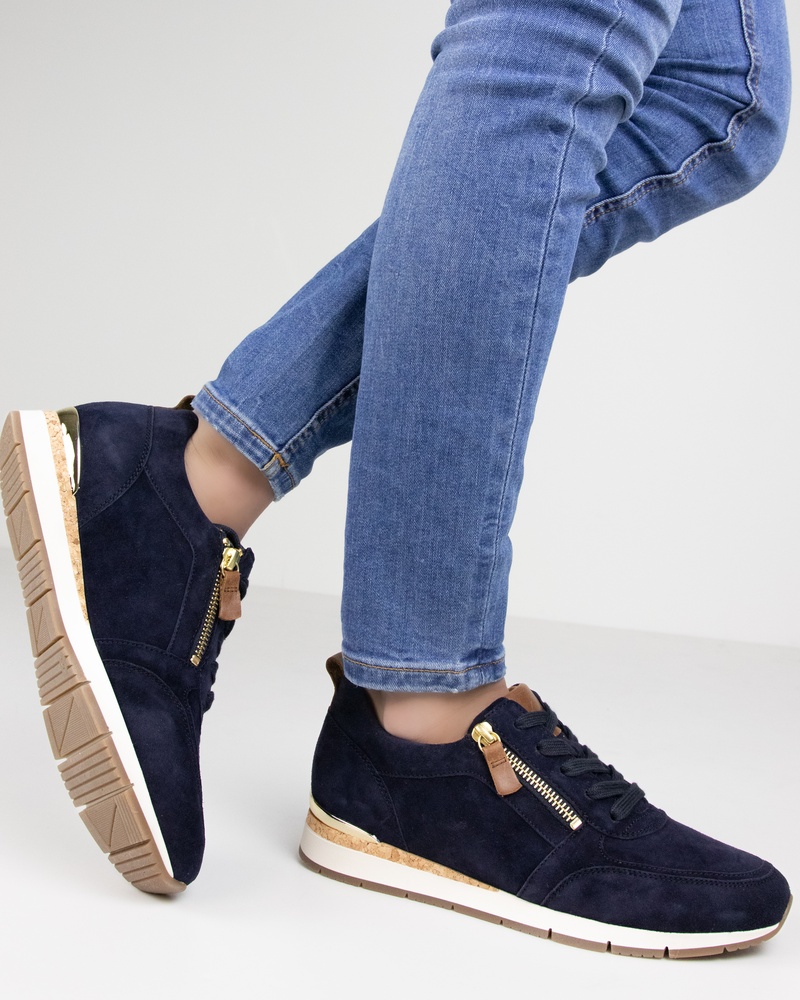 Gabor Lage sneakers  - blauw