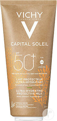 Vichy Capital Soleil Lait Solaire Éco-Conçu IP50+ Visage Et Corps Tube 200ml