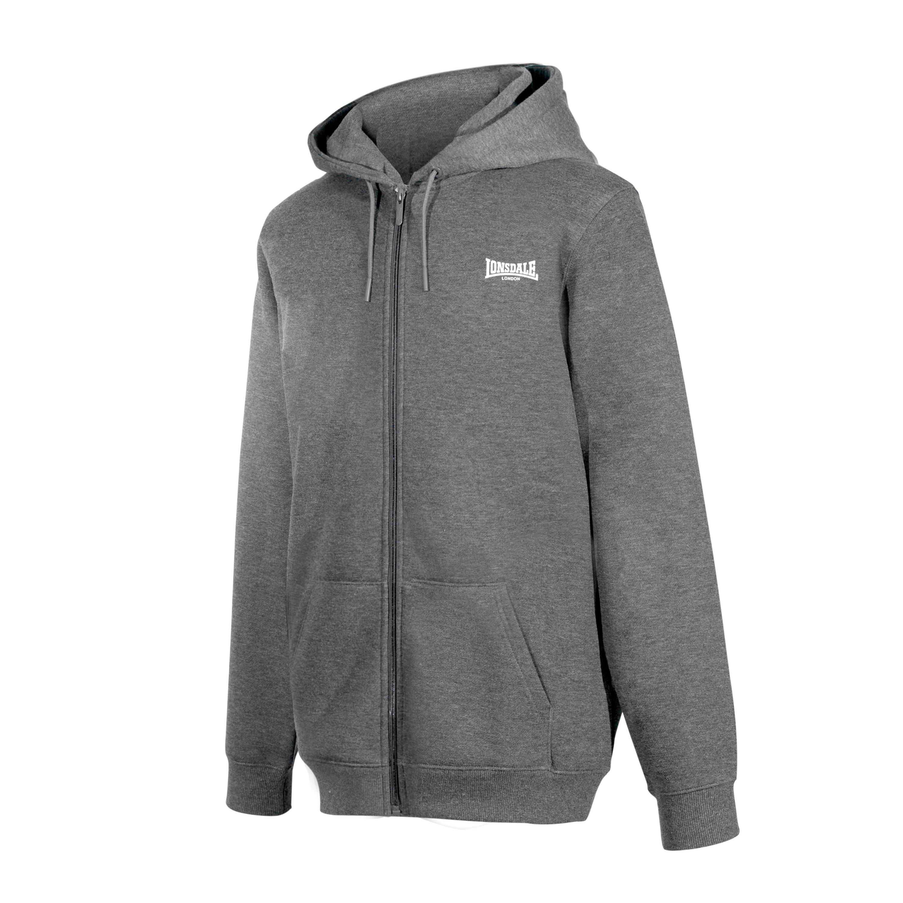 Lonsdale Essential Zip Hoodie Mens