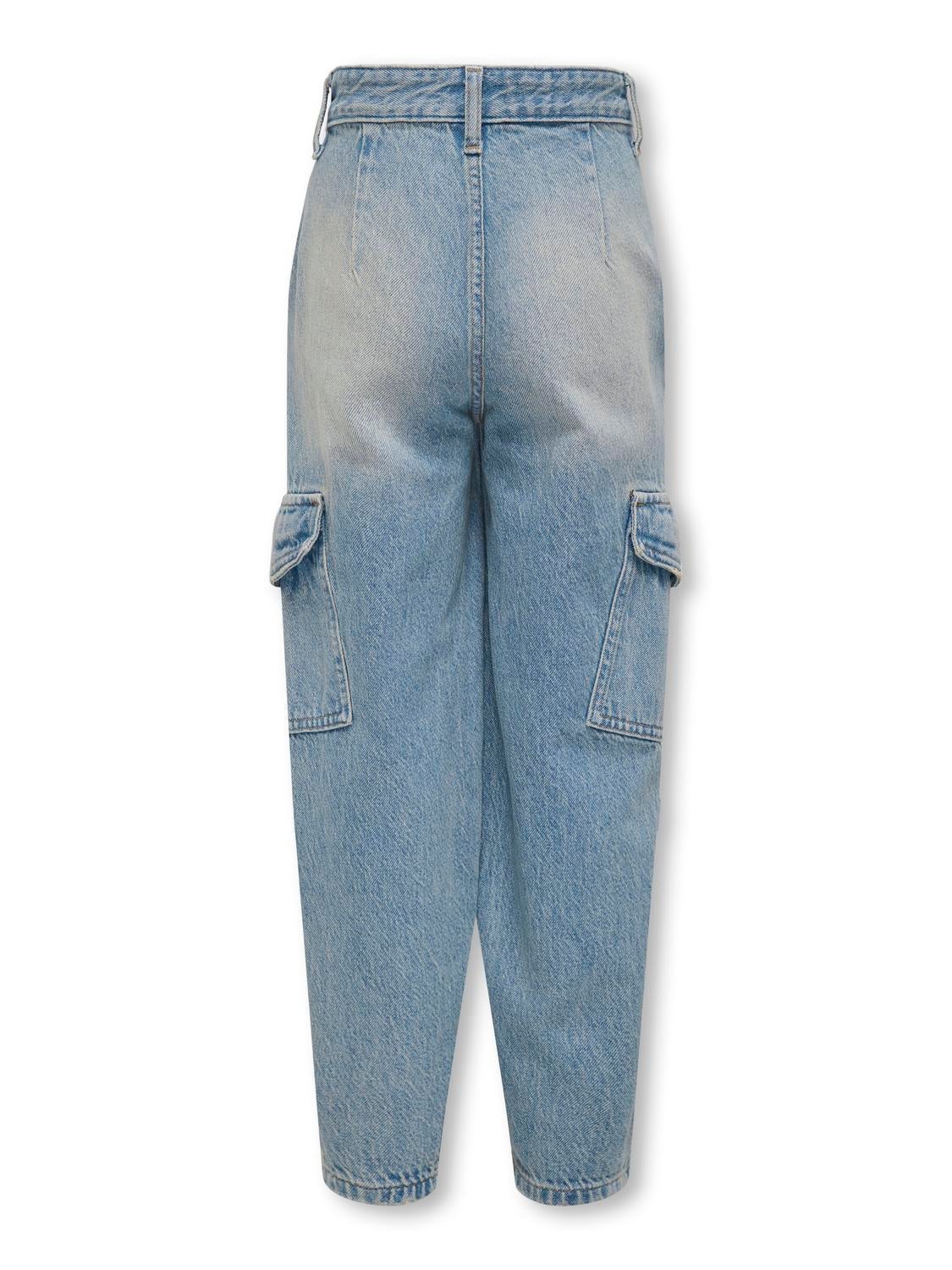 KOGPERNILLE Ballon Schnitt Jeans Light Blue Denim