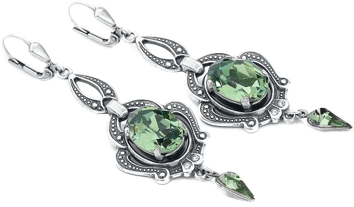 Vert Forêt | Krikor Boucles d'oreilles