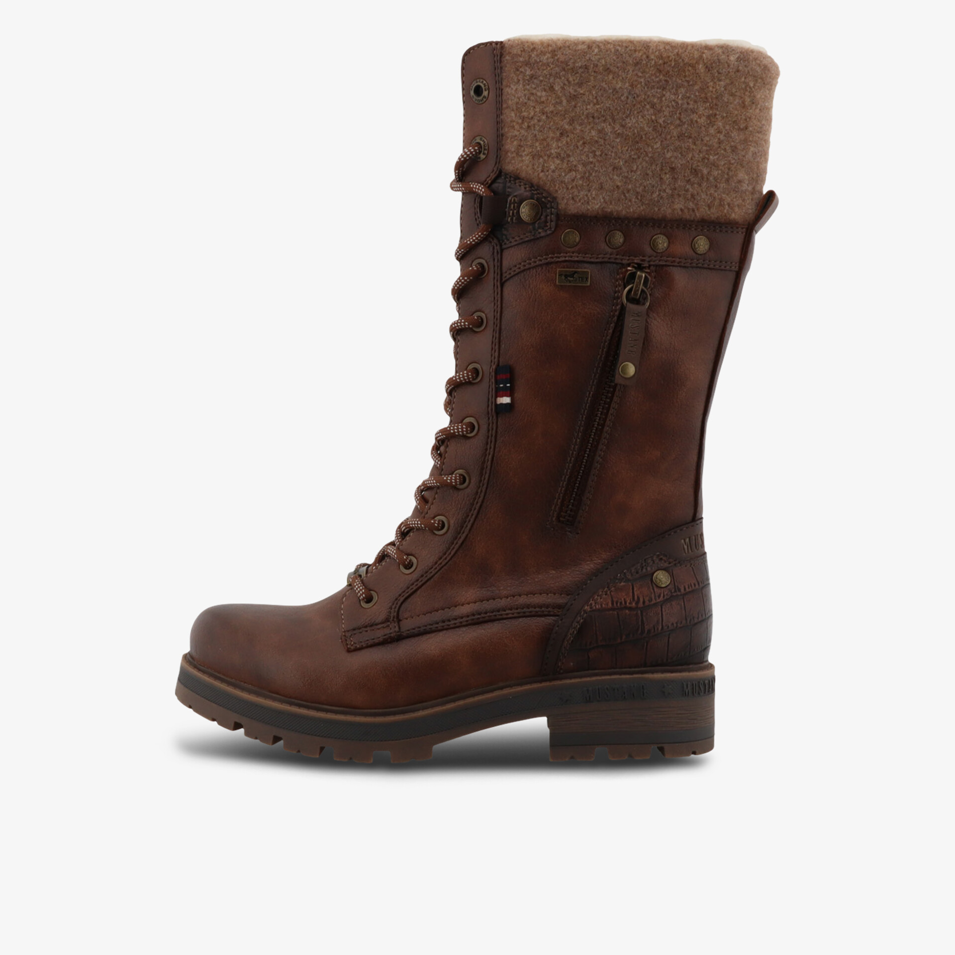 MUSTANG Damen Winterstiefel braun