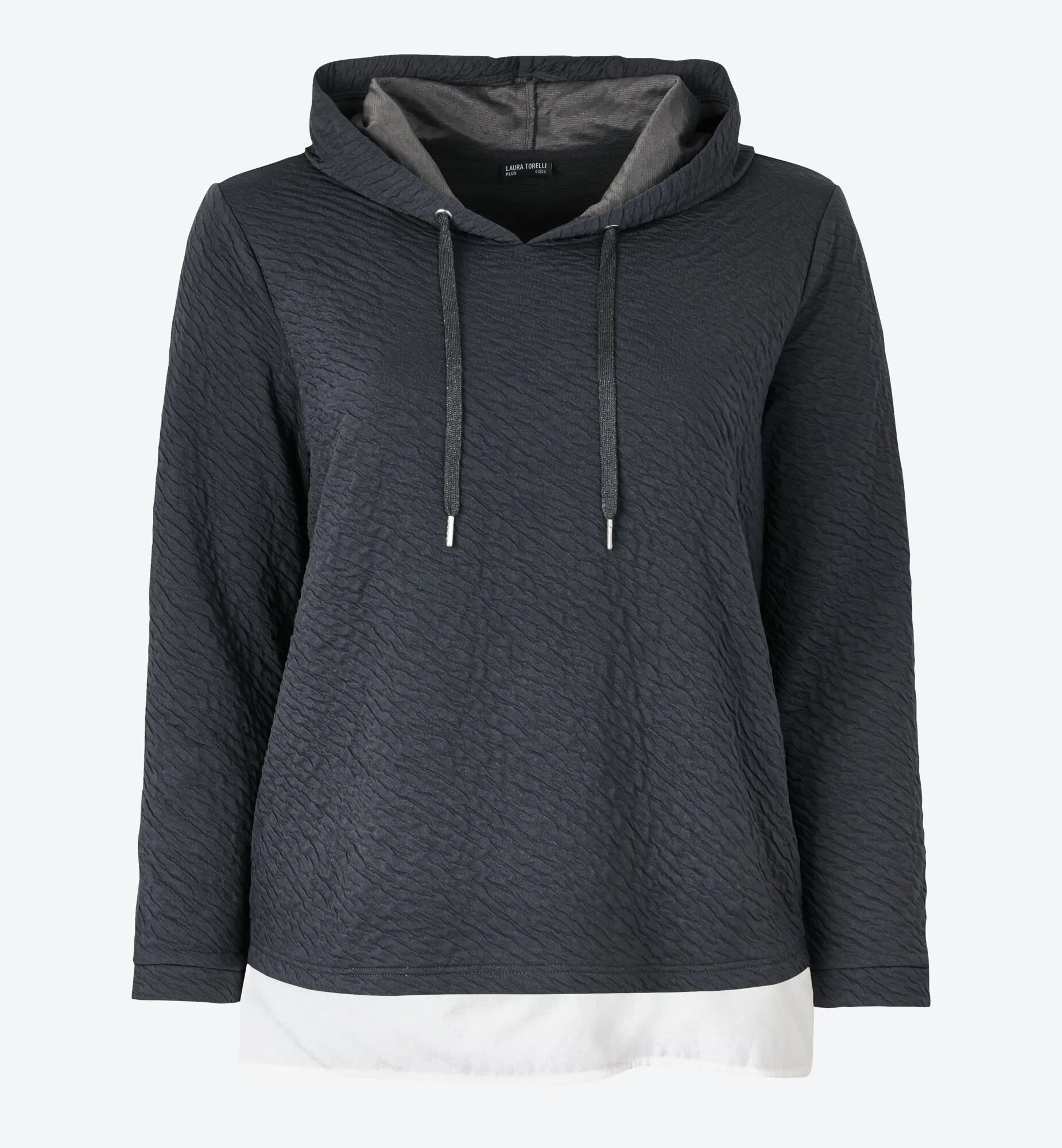 Damen-Sweatshirt mit Kapuze, große Größen