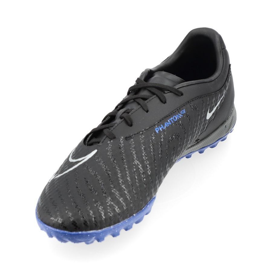 Nike Phantom GX Academy TF Shadow - Noir/Chrome/Bleu