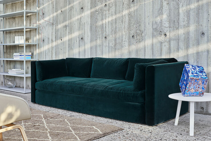 Hay Bella Coffee-Ø60 x H39-White water- White water-based lacquered so