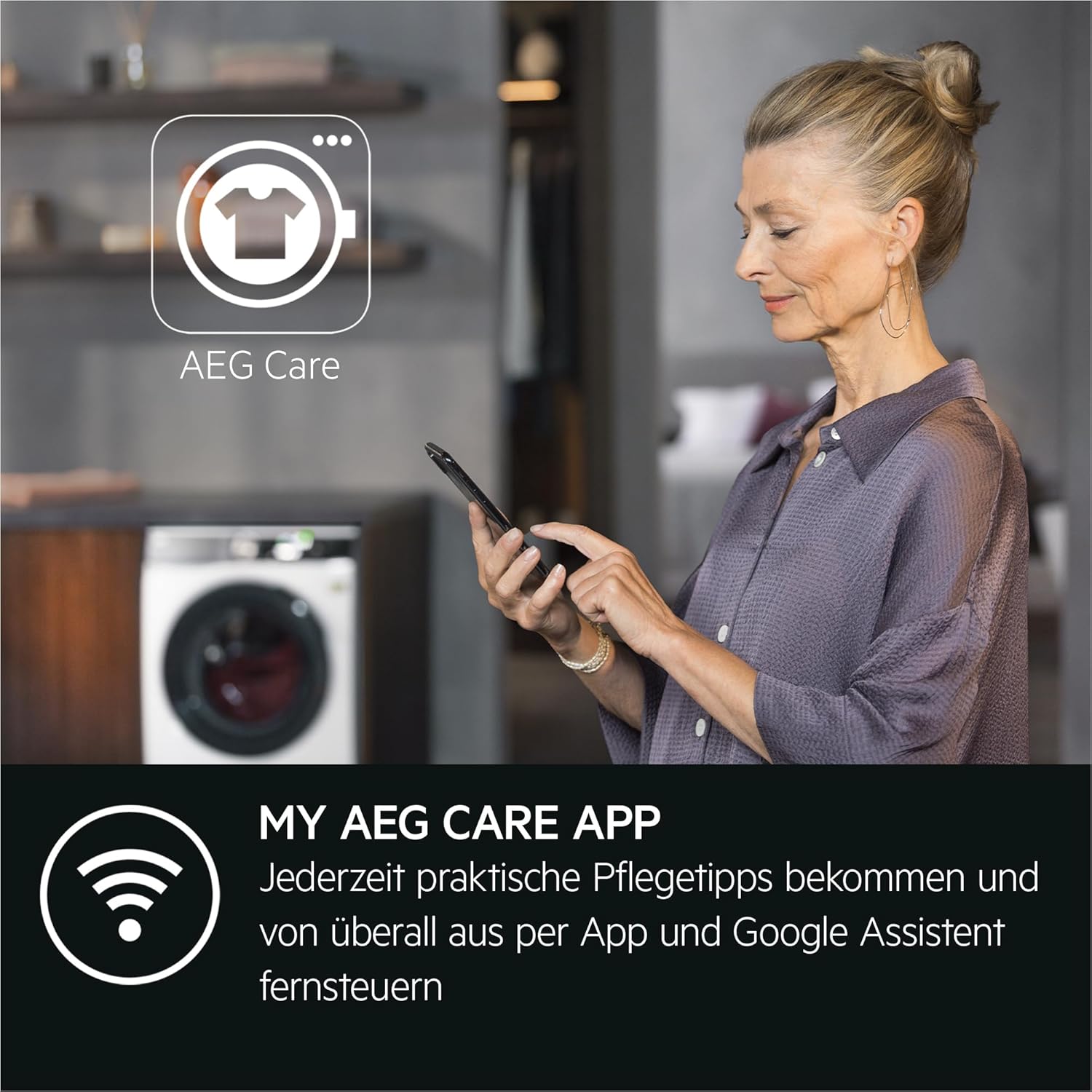 AEG Waschtrockner Serie 7000 ProSteam, 11,0 kg Waschen, 7,0 kg Trocknen, D, energiesparend, Mengenautomatik, Nachlegefunktion, Kindersicherung, 1600 U/min, LWR7E70610
