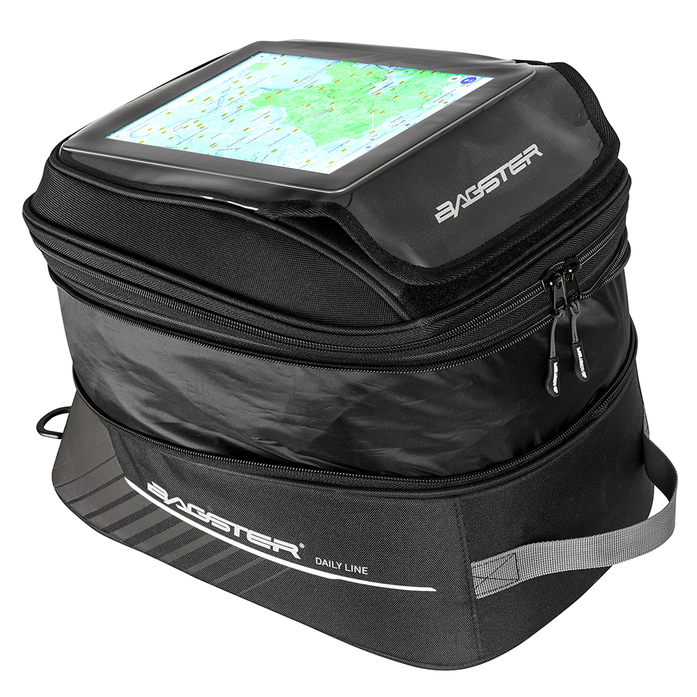 Bagster - Sacoche de réservoir D-Line Impact Magnetic Noir