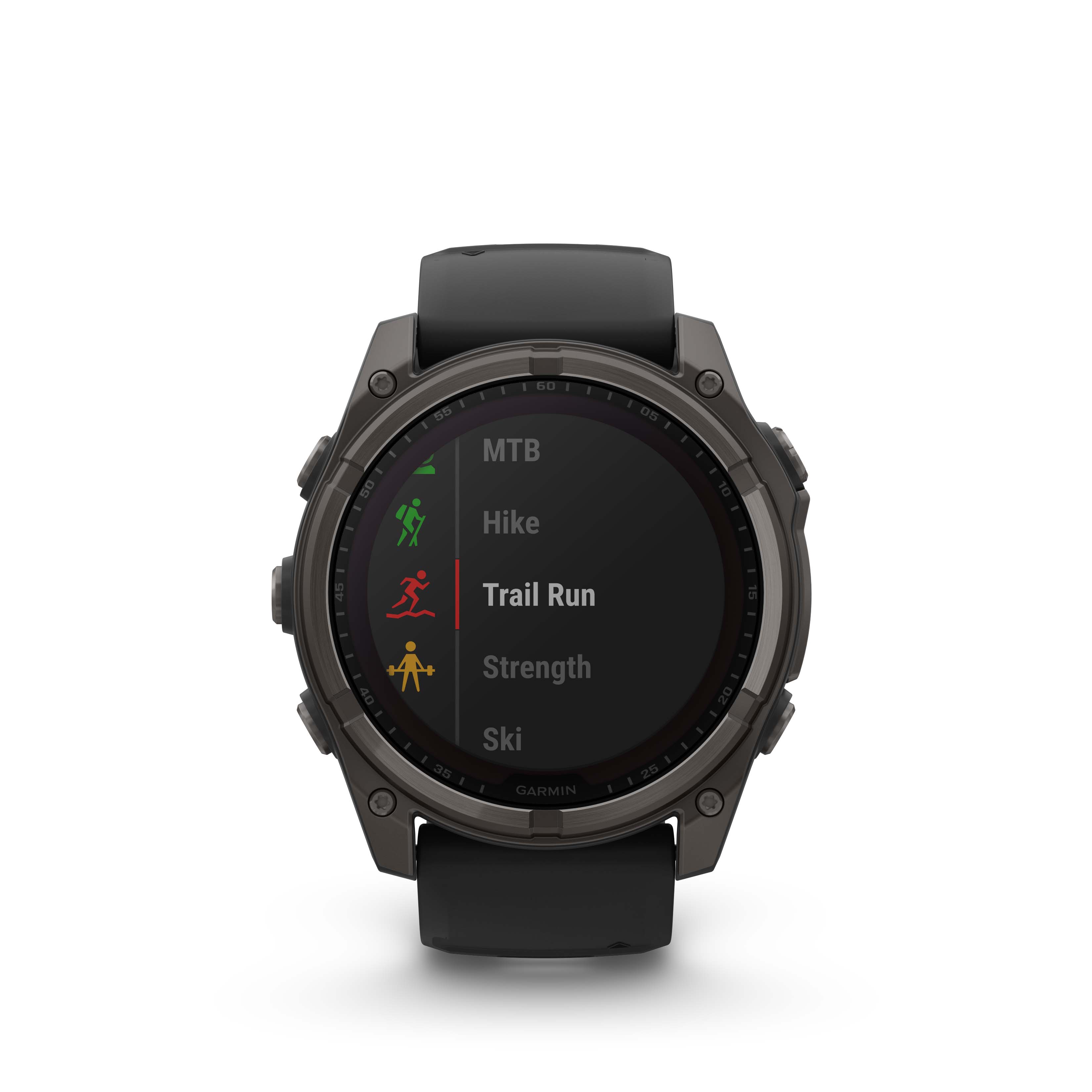Garmin Fenix 8 51mm Sapphire Solar Carbon Gray/Black