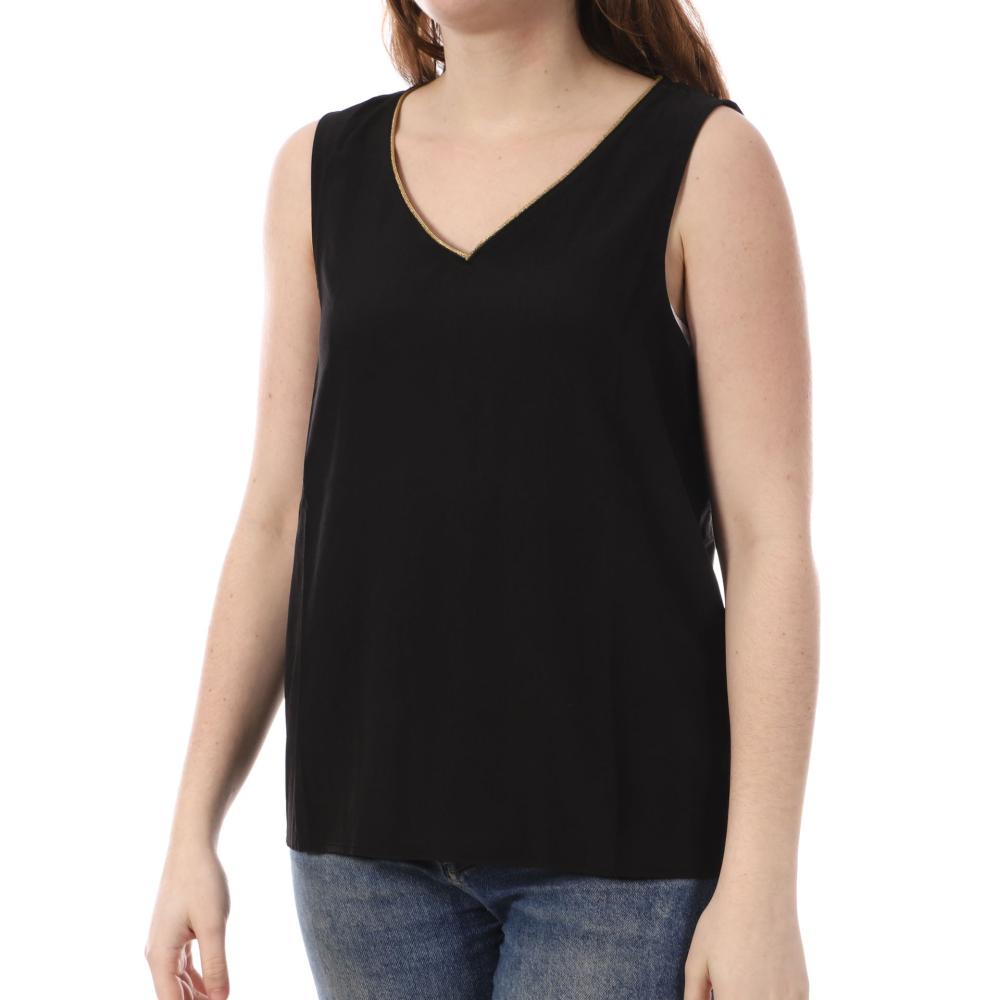 Only Débardeur Noir Femme Only Pelina