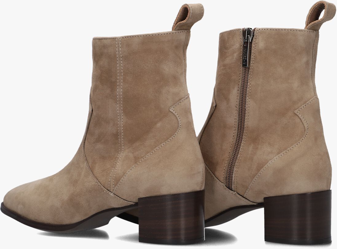 beige notre-v enkellaarsjes 63231