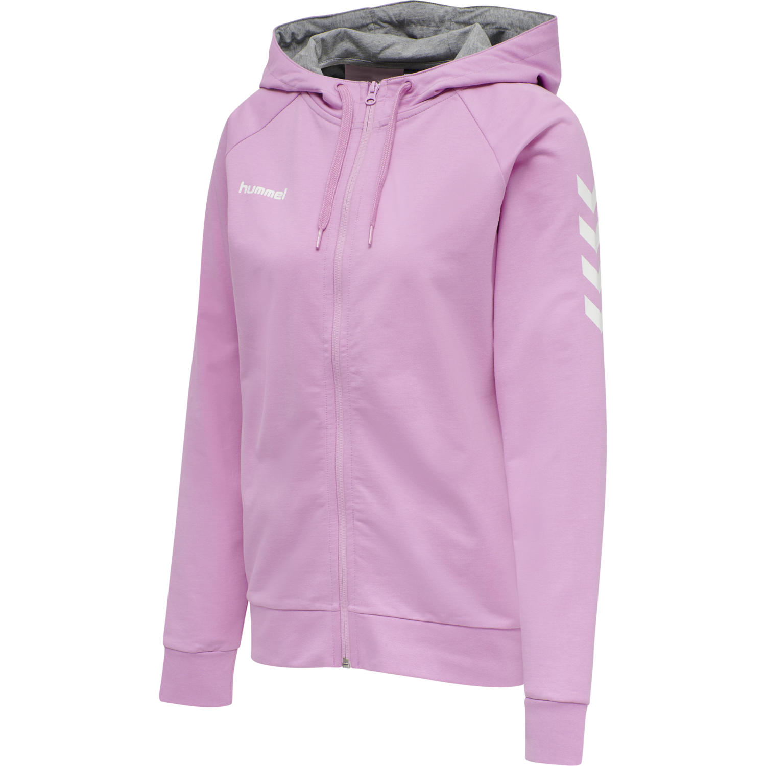 HUMMEL GO COTTON ZIP HOODIE WOMAN