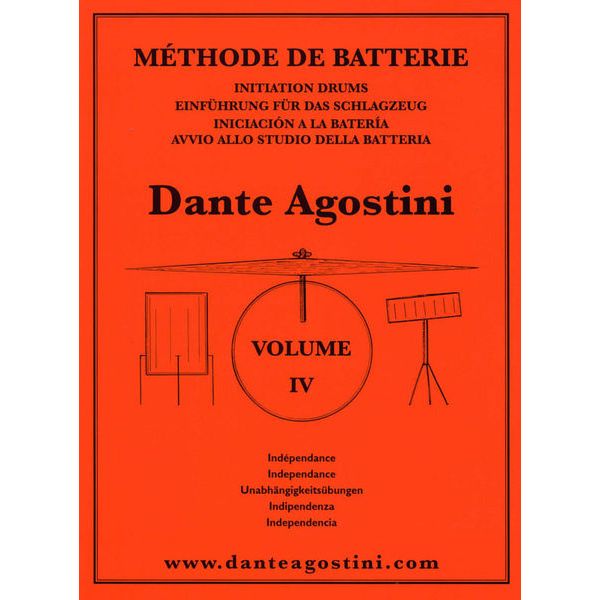 Dante Agostini Méthode De Batterie Vol.4