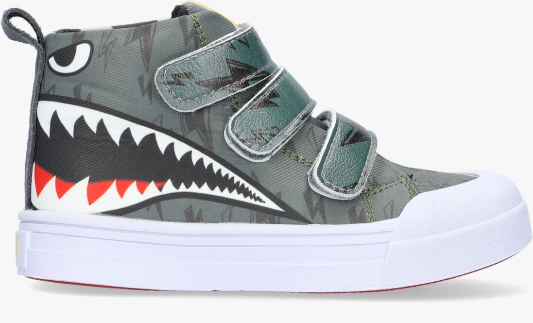 GO BANANAS grijze go bananas hoge sneaker sharky