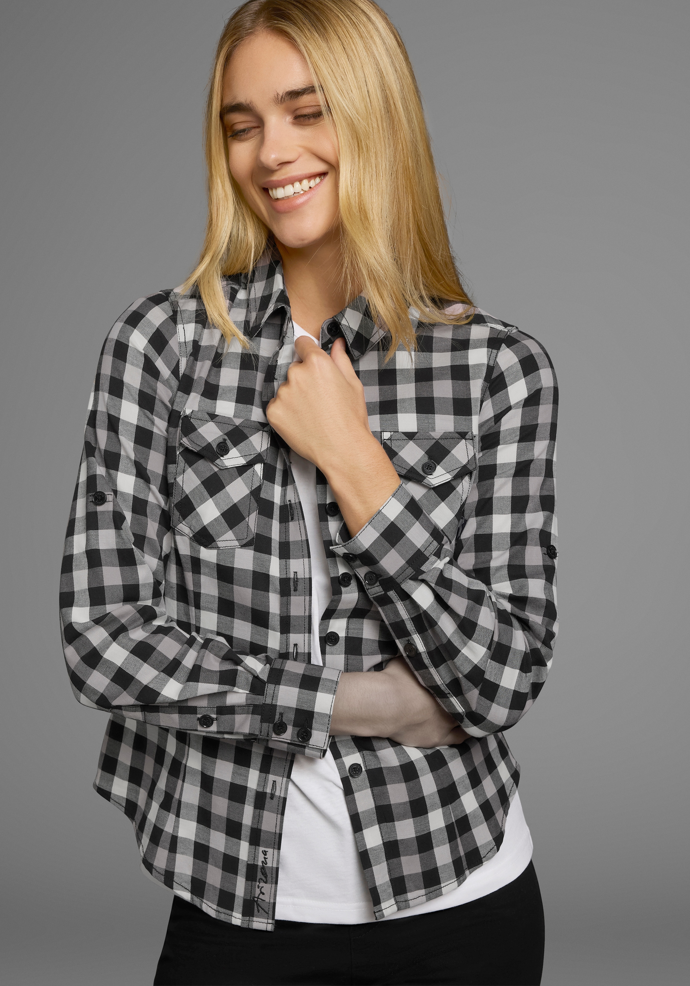 Arizona Karobluse , Lässiger-Holzfäller-Look
