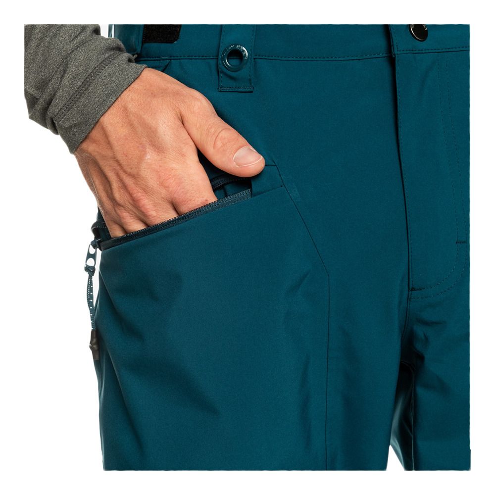 Quiksilver BOUNDRY - Pantalon ski Homme majolica blue