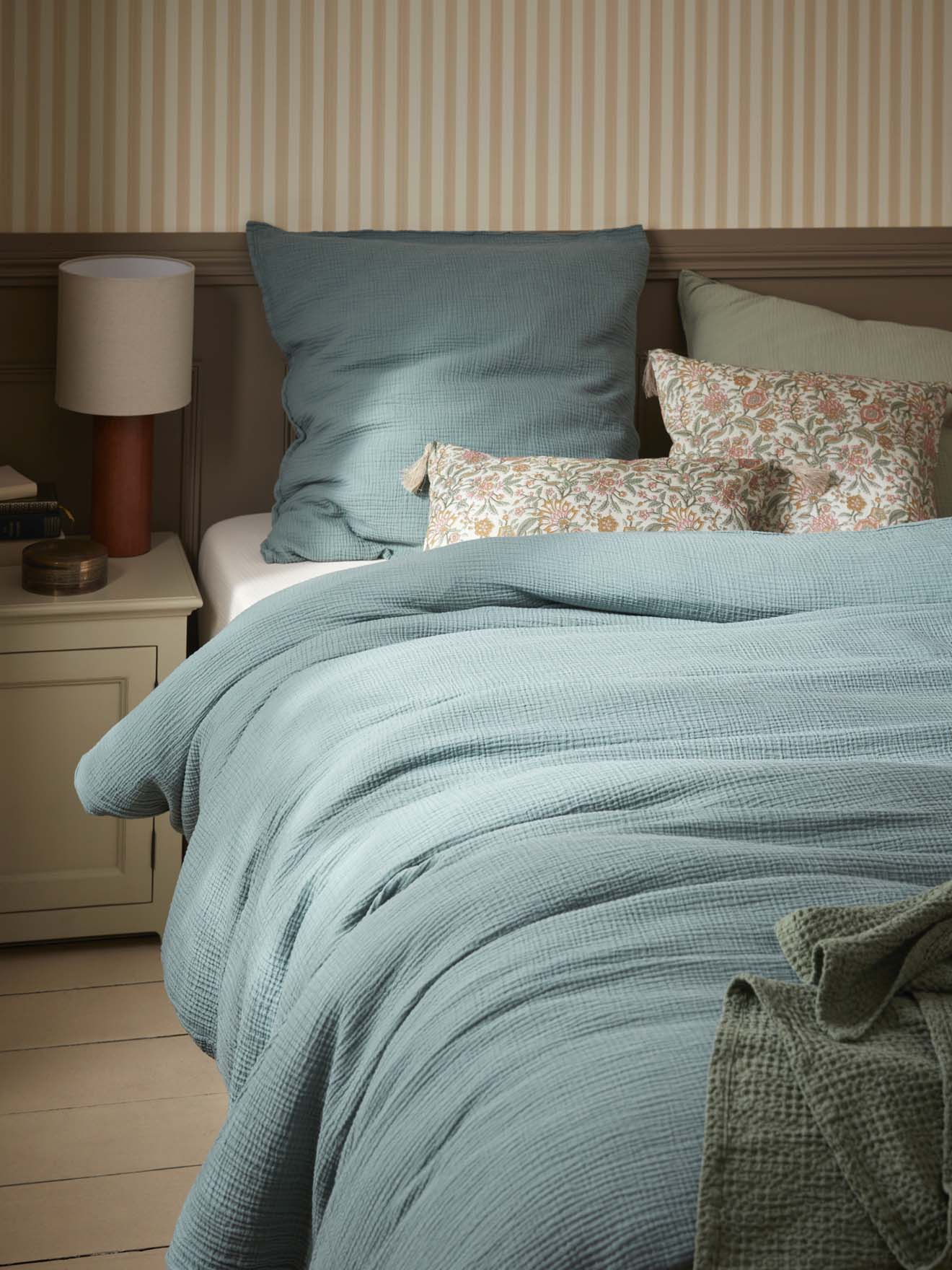 Housse de couette gaze de coton 