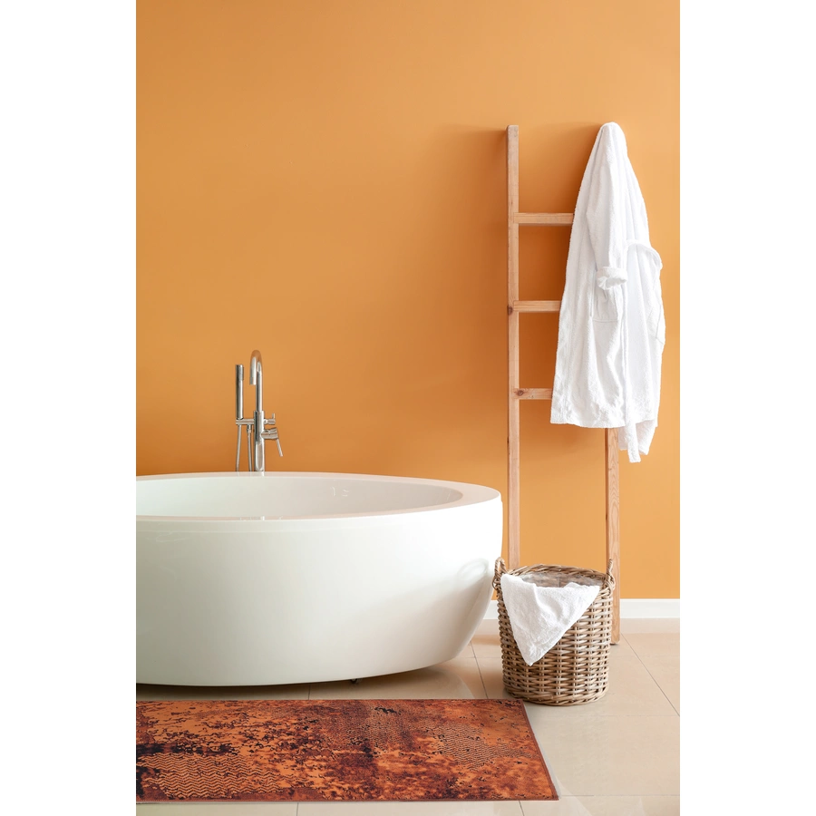 Wecon home Badteppich Bad Room 9 rot