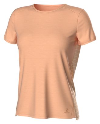 Maillot manches courtes Salomon OUTLine Summer Orange Femme