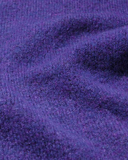 gilet maillé Lana pour femmes bleu