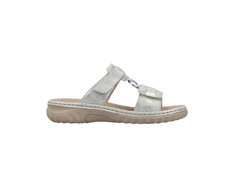 Rieker 60481 fog-silver/weiss
