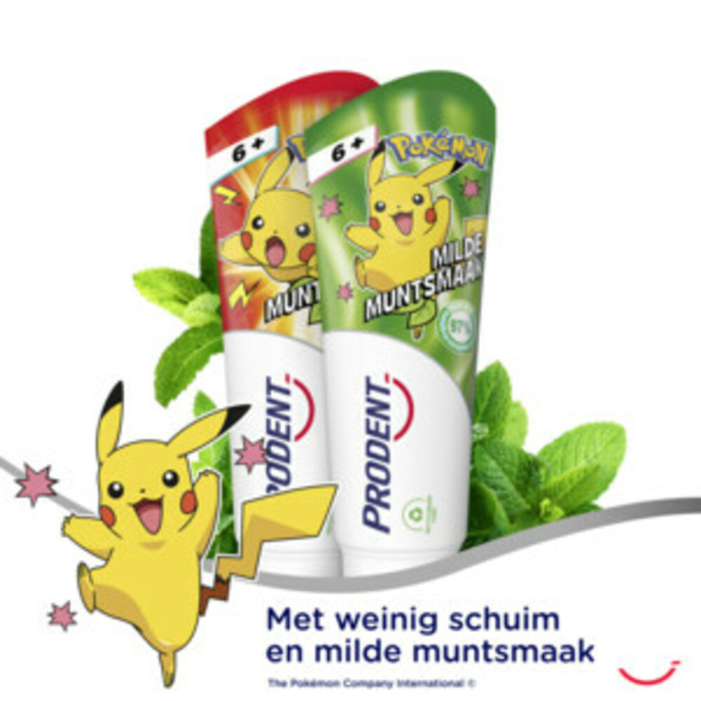 12x Prodent Tandpasta Pokemon75 ml