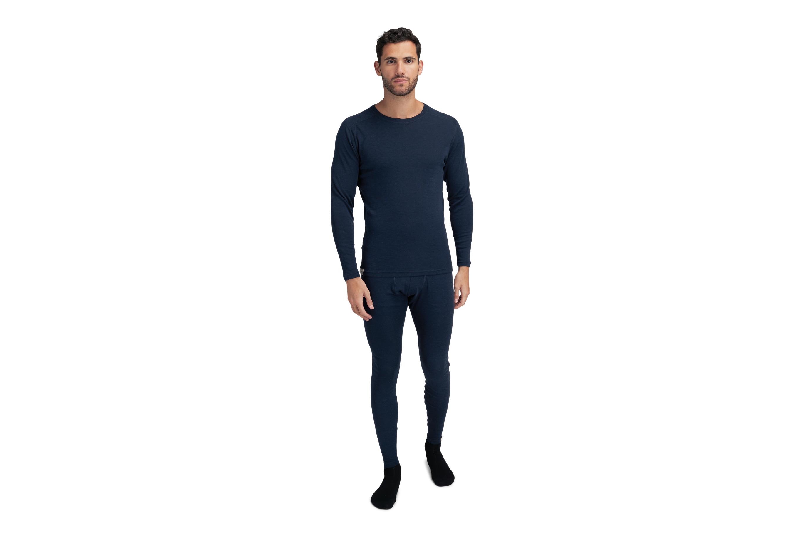 Tufte Frost Rib Long Sleeve Sky Captian Sky Captain