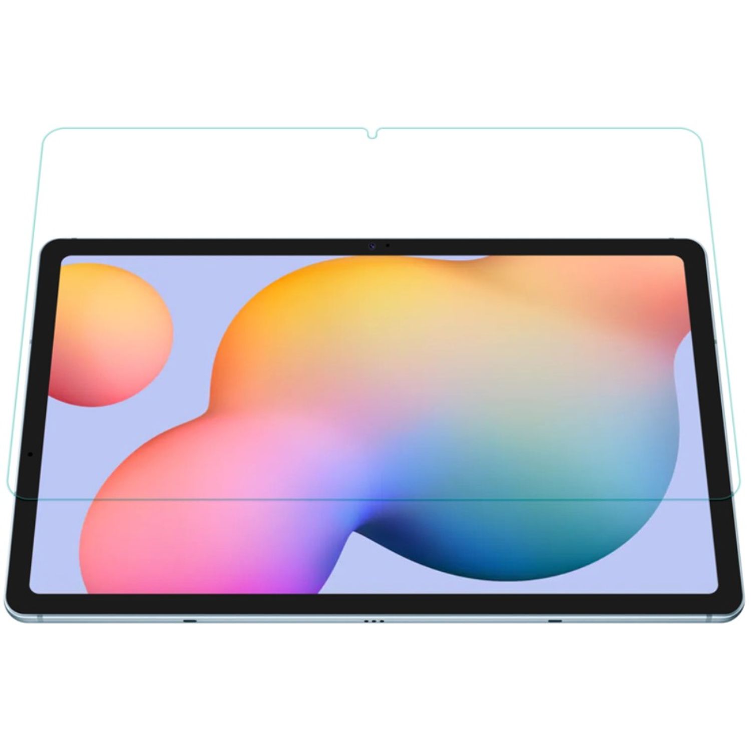 Panzerfolie Glas für Samsung Galaxy Tab S7 FE Schutzglas 9h Hartglas Schutzfolie