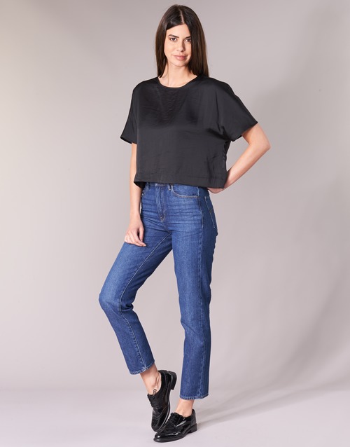 G-Star Raw - COLLYDE WOVEN TEE - Noir