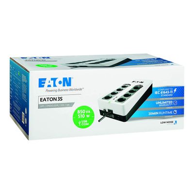 EATON 3S 850 - Onduleur 8 prises - 510 W