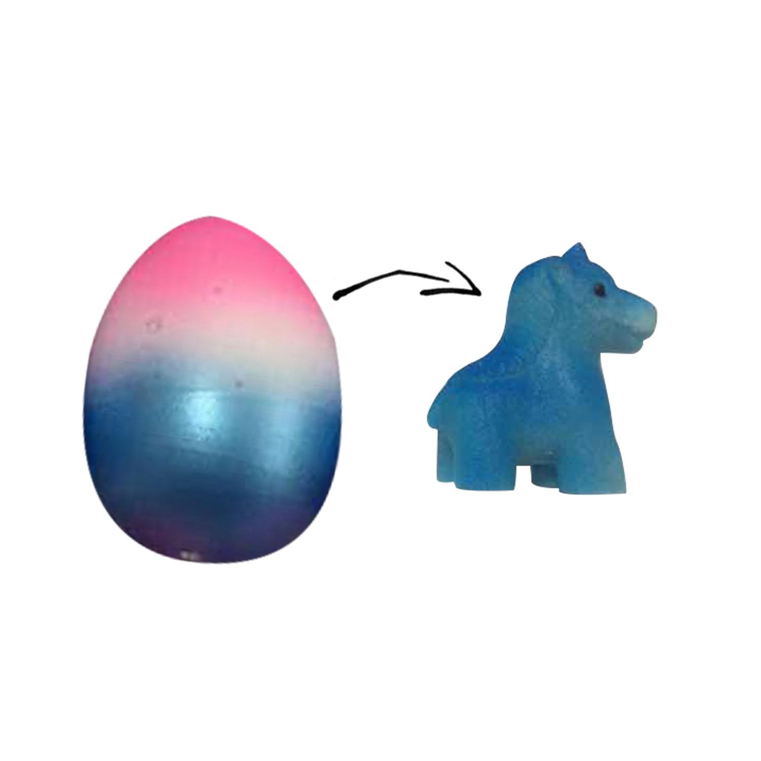 OEUF MAGIQUE MULTICOLORE LICORNE