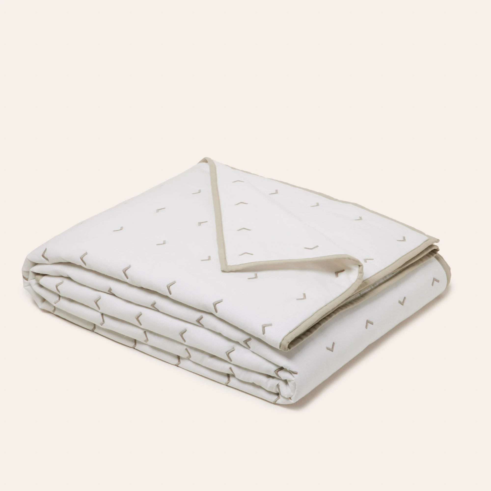 VINNIE - Couvre-lit matelassé | Blanc