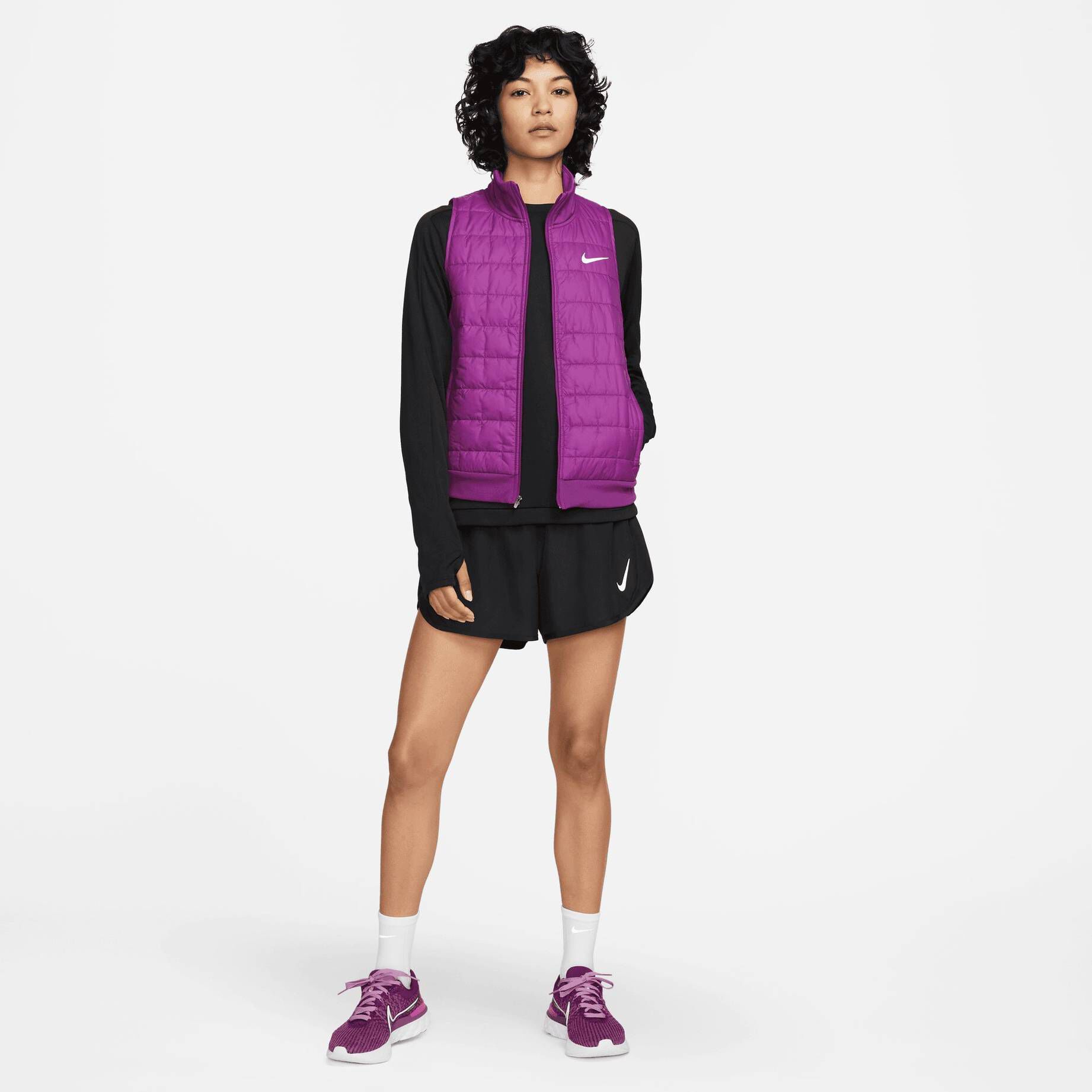 Nike| Damen Laufweste THERMA-FIT AEROLAYER