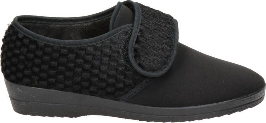 Nelson Home Pantoffels voor dames Zwart Sloffen Anti-slip
