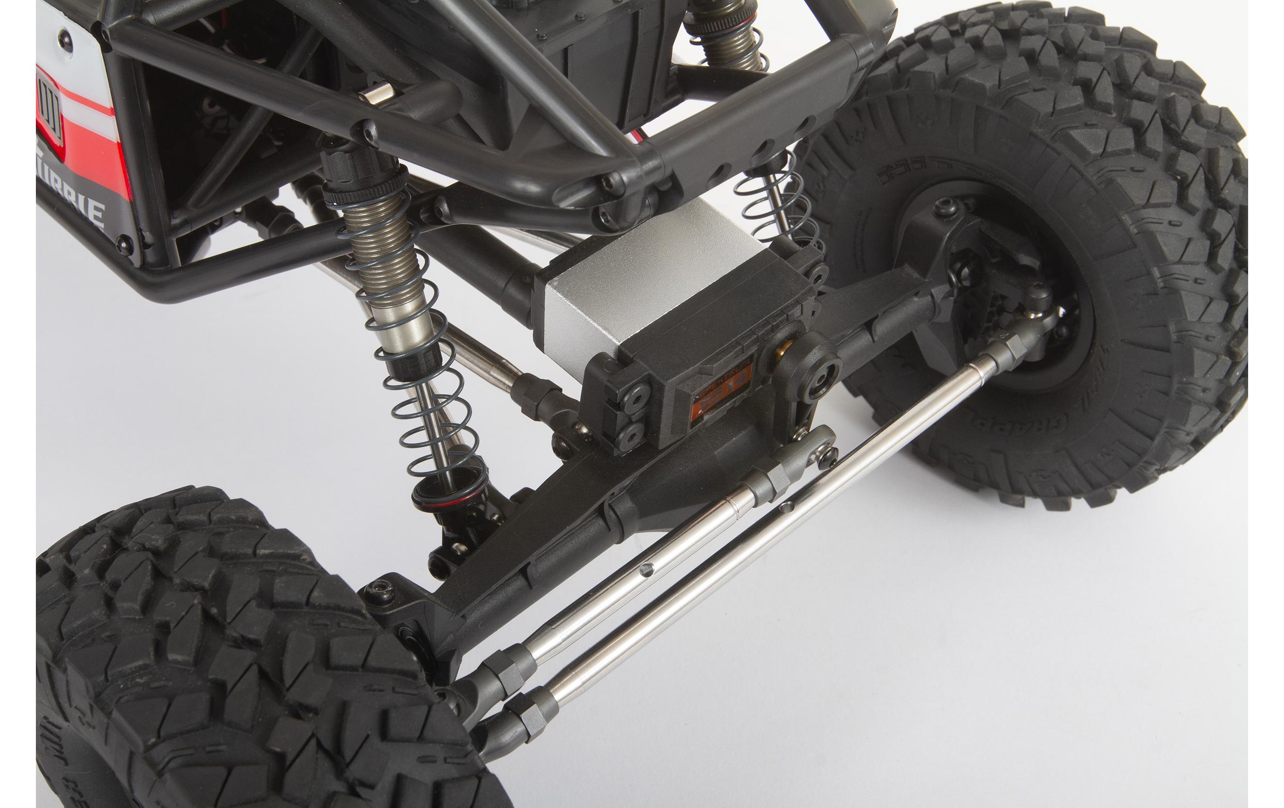 Rock Crawler Capra 4WS, Schwarz, 1:10, ARTR<br>Unlimited Trail Buggy mit Allrad Lenkung
