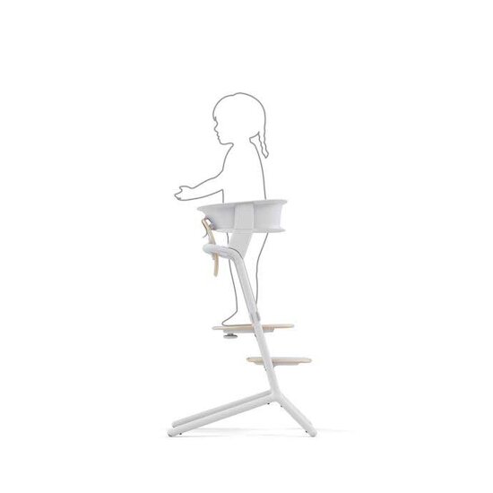 Set de Tour d’Apprentissage Lemo   All White        de               CYBEX