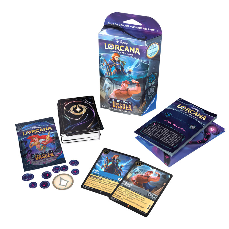 Disney Lorcana TCG - Chapitre 4 - Deck de démarrage - Anna et Hercule