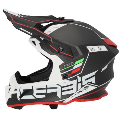 Casque cross Acerbis STEEL CARBON ECE 2206 2023 - Rouge