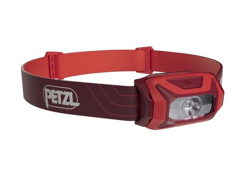 Petzl Stirnlampe Tikkina Rot, 300 lm Kompakte und leistungsstarke Stirnlampe